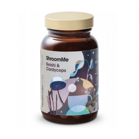 ShroomMe Reishi i Cordyceps w proszku na odporność Health Labs 90 miarek