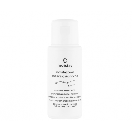 MOISTRY  Dwufazowa maska całonocna 50ml