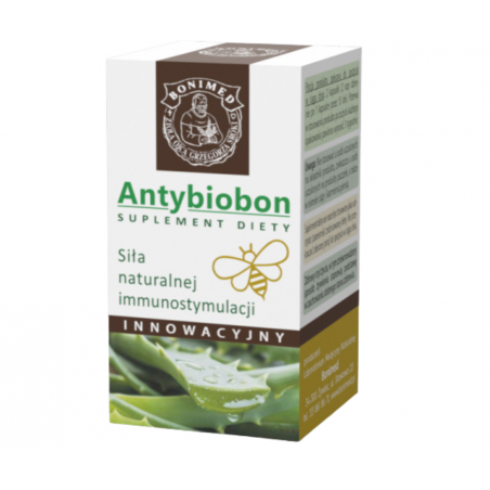 ANTYBIOBON (aloes, pyłek pszczeli i propolis) Bonimed 30 kapsułek