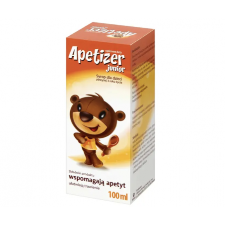 APETIZER Junior syrop 100ml Aflofarm