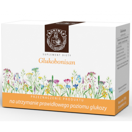 GLUKOBONISAN Ojca Grzegorza fix do zaparzania Bonimed 20 saszetek