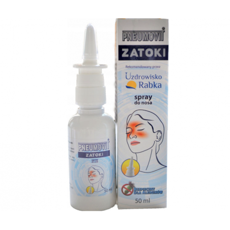 PNEUMOVIT ZATOKI spray do nosa 50ml GORVITA PNEUMOVIT ZATOKI spray do nosa 50ml GORVITA