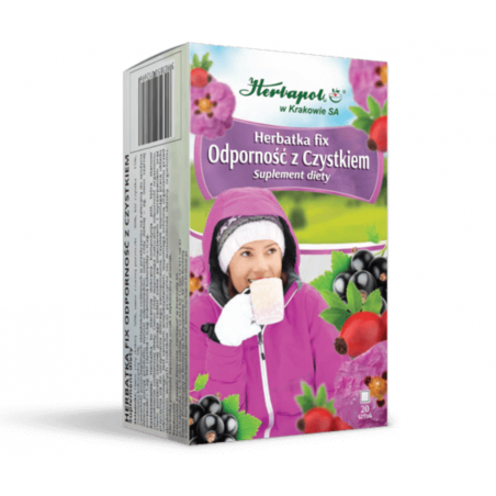 NA ODPORNOŚĆ z czystkiem herbatka fix Herbapol