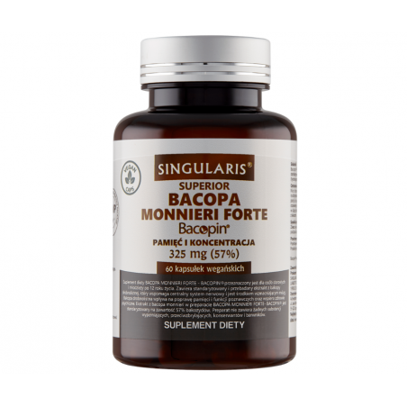 BACOPA Monnieri Forte 60 kapsułek Singularis