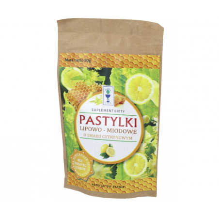 Pastylki LIPOWO-MIODOWE 80g Planta-Med
