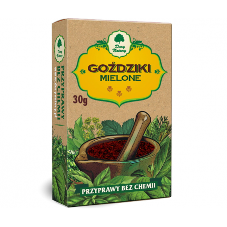 GOŹDZIKI mielone 30g Dary Natury
