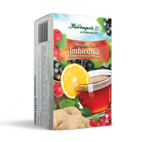 IMBIROWA  herbatka fix Herbapol 20 torebek