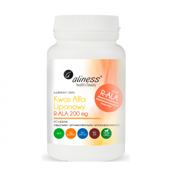 KWAS ALFA LIPONOWY R-ALA 60 sztuk Aliness