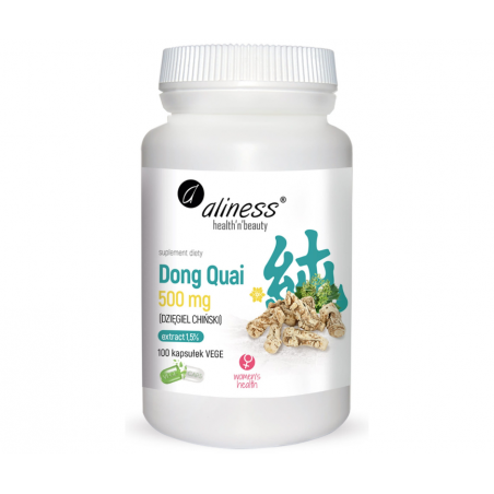 DONG QUAI (Dzięgiel chiński) 100 kapsułek Aliness