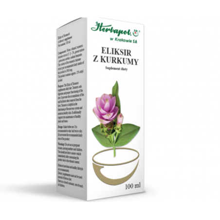 ELIKSIR Z KURKUMY 100ml Herbapol