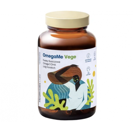 OmegaMe Vege 60 kapsułek odpowiednich dla wegan Health Labs
