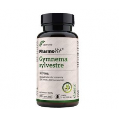 GYMNEMA SYLVESTRE (Gurmar) 90 sztuk PharmoVit