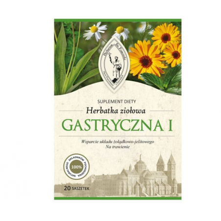 GASTRYCZNA I Franciszkańska herbatka ziołowa w saszetkach
