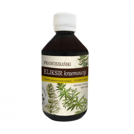 Franciszkański ELIKSIR KRZEMOWY 250ml Herbarium św. Franciszka
