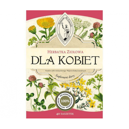 DLA KOBIET Franciszkańska herbatka ziołowa w saszetkach