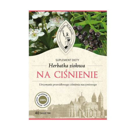 NA CIŚNIENIE Franciszkańska herbatka ziołowa w saszetkach