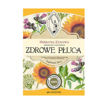 ZDROWE PŁUCA Franciszkańska herbatka ziołowa w saszetkach