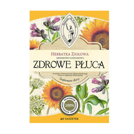 ZDROWE PŁUCA Franciszkańska herbatka ziołowa w saszetkach