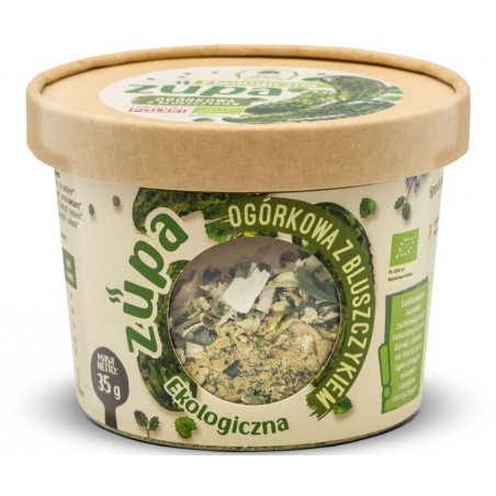 ZUPA OGÓRKOWA z bluszczykiem kurdybankiem- Dary Natury 35g