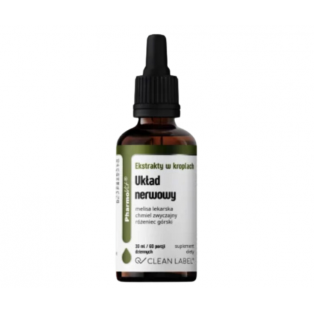 UKŁAD NERWOWY ekstrakty w kroplach 30 ml PharmoVit