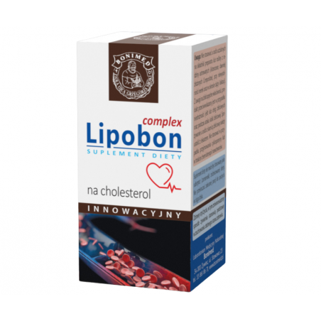 LIPOBON complex (na cholesterol) Bonimed 60 kapsułek