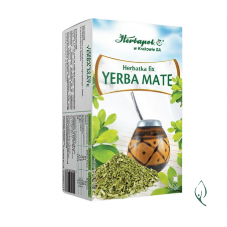 YERBA MATE Herbatka w fixie 20 torebek Herbapol