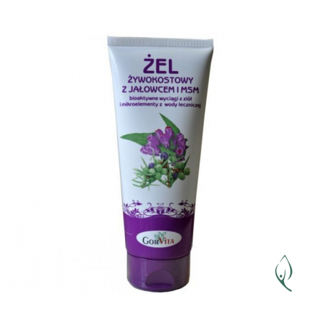 ŻEL żywokostowy z jałowcem i MSM 200ml Gorvita ŻEL żywokostowy z jałowcem i MSM 200ml Gorvita