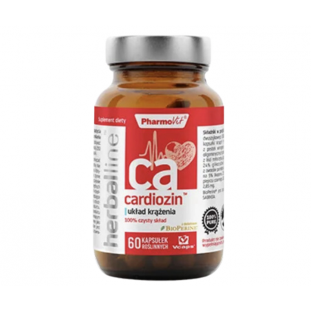 CARDIOZIN (układ krążenia) kapsułki vege PharmoVit 60 sztuk