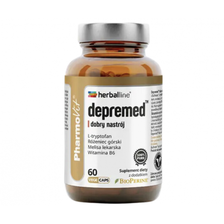 DEPREMED (dobry nastrój) kapsułki vege PharmoVit 60 sztuk