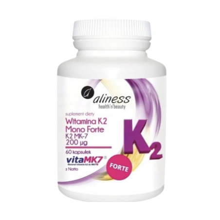 WITAMINA K2 Mono Forte 60 kapsułek Aliness