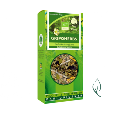 Herbata GRIPOHERBS 50g Dary Natury