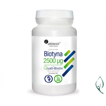 BIOTYNA 2500 mcg 120 tabletek vege Aliness