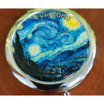 PUZDERKO na tabletki z fragmentem obrazu Vincenta van Gogha