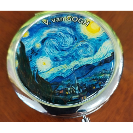 PUZDERKO na tabletki z fragmentem obrazu Vincenta van Gogha