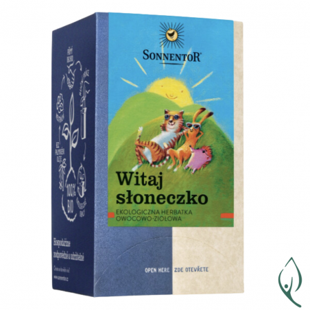 WITAJ SŁONECZKO herbata 18 saszetek Sonnentor