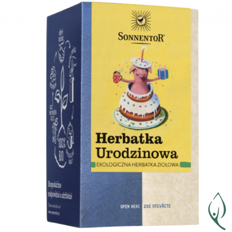URODZINOWA herbata 18 saszetek Sonnentor