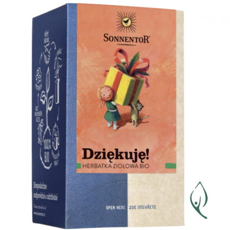 DZIĘKUJĘ herbata ziołowa18 saszetek Sonnentor