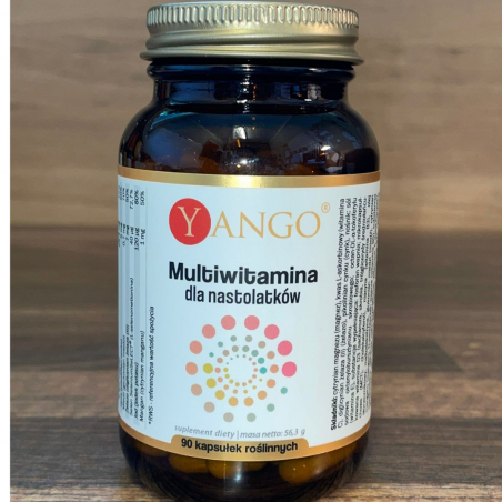 MULTIWITAMINA dla nastolatków 90 kapsułek Yango - 2