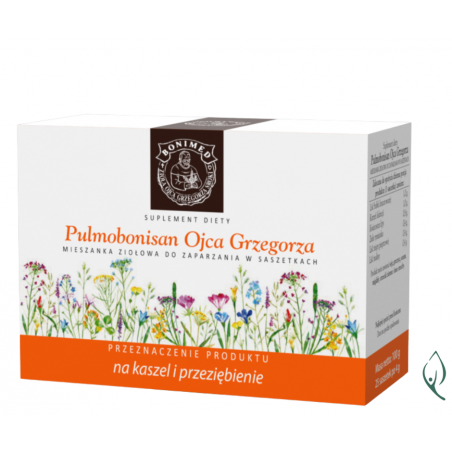 PULMOBONISAN Ojca Grzegorza 25 saszetek Bonimed
