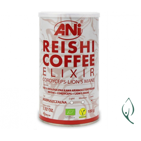 Kawa rozpuszczalna REISHI ELIXIR 100g Ani Kawa rozpuszczalna REISHI ELIXIR 100g Ani