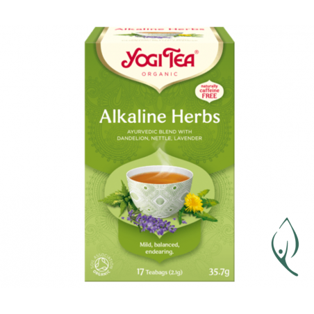 ALKALINE HERBS- Zioła alkaliczne- herbata 17 saszetek Yogi Tea