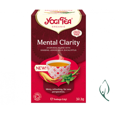 MENTAL CLARITY (Jasność umysłu) - herbata 17 saszetek Yogi Tea