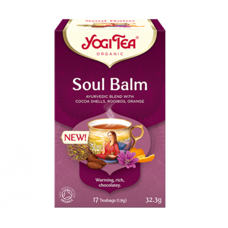 SOUL BALM (Balsam dla duszy) - herbata 17 saszetek Yogi Tea