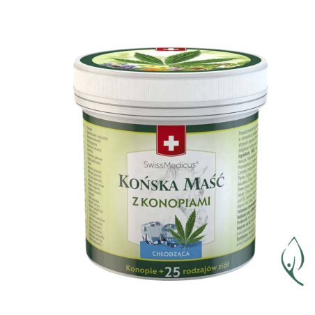 KOŃSKA MAŚĆ z konopiami chłodząca 500 ml SwissMedicus