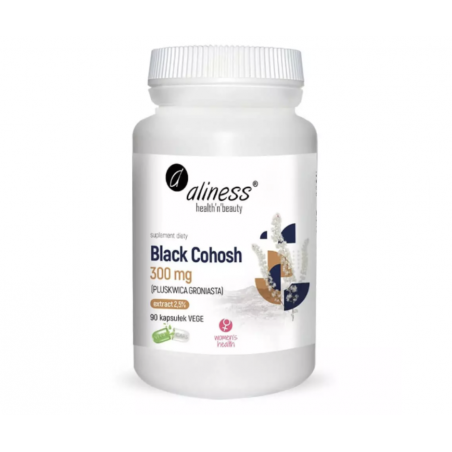 BLACK COHOSH (Pluskwica groniasta) 90 kapsułek vege Aliness