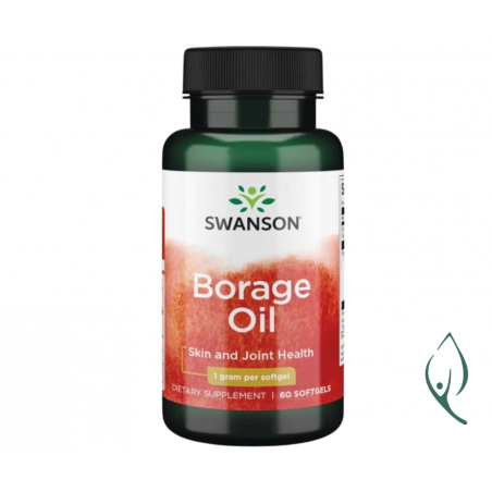 BORAGE OIL (Olej z ogórecznika) 60 kapsułek Swanson