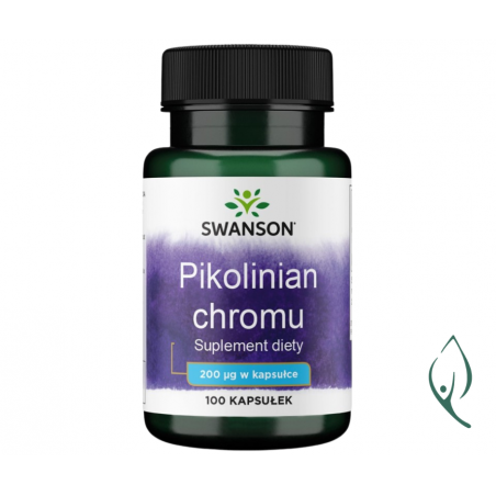 CHROM Pikolinian 200mg 100 kapsułek Swanson