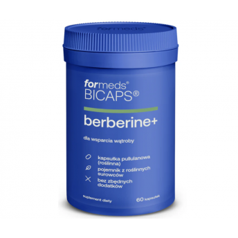 BICAPS Berberine + (dla wsparcia wątroby) ForMeds 60 sztuk