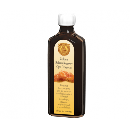 Ziołowy BALSAM KRĘGOWY Ojca Grzegorza  100ml Bonimed