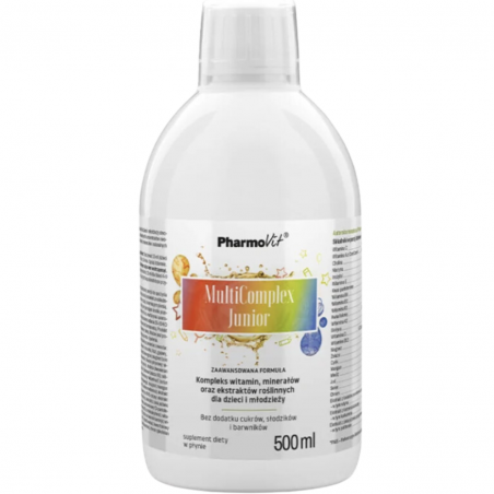 MultiComplex Junior (multiwitamina dla dzieci i młodzieży) Pharmovit 500ml